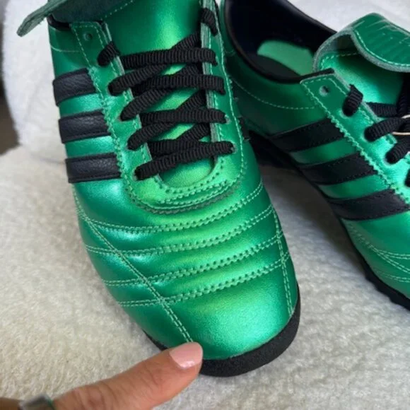 Adidas SL 72 OG Metallic Green Black Womens Sneaker - Picture 6 of 6